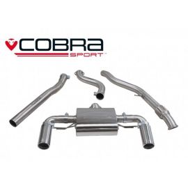 Cobra Sport Cat Back Exhaust for BMW M235i F22 2014+ Non Resonated (BM83)
