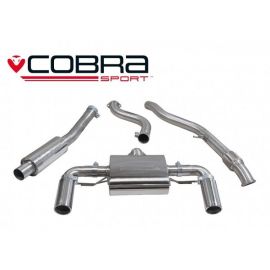 Cobra Sport Cat Back Exhaust for BMW M235i F22 2014+ Resonated (BM84)