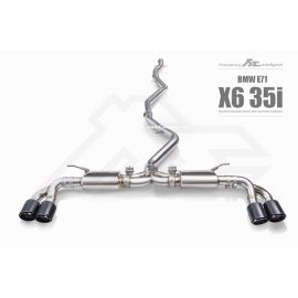FI Exhaust Cat-Back Exhaust for BMW X6 E71 35I (BN-E7155-CBV)