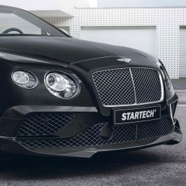 Bentley Continental GT/GTC 2012+ - STARTECH Carbon Fibre Front Lip Spoiler