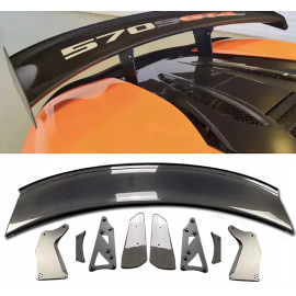 CD Carbon Heckspoiler kompatibel mit Mclaren 570S GT4 Style