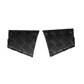 Land Rover Defender 90 - Mammouth Rear Corners Chequer Plate Kit (black)
