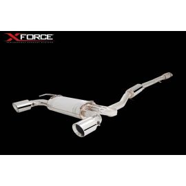 XForce Cat-Back Exhaust 76mm for Mitsubushi EVO 10 (X) (ES-ME10-CBS)