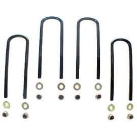 Fabtech 00-04 Ford F250/350 4WD Round U-Bolt Kit - 5/8-18 x 16.50 x 3.50