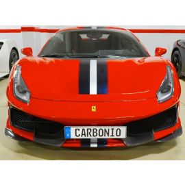 Ferrari 488 PISTA - Carbonio No-Drill Licence Plate Mount