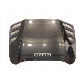Задняя крышка багажника Ferrari 488 Spider 87413911, оригинал, черная, автозапчасти
