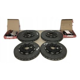 Ferrari 488 Brake Disks Rotors + Pads Set Ceramic