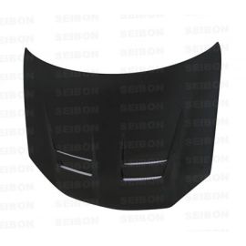 DV-style carbon fiber hood for 2006-2009 VW Golf GTI (Shaved)