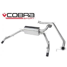 Cobra Sport Cat Back Exhaust for Honda Civic Type R FN2 Non Resonated (HN17)