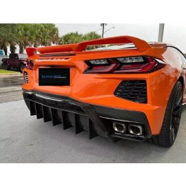 Corvette C8 Carbon Fiber Finn Diffuser