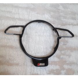 AUDI S3 A3 Steering wheel trim insert Gloss Black For Flat Bottom type
