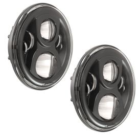 Land Rover Defender - Model 8700 J W Speaker Evolution 2 Headlight Kit (black inner bezel)
