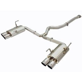 aFe POWER Takeda 3 дюйма до 2.25 дюйма 304 нержавеющая сталь кат-бэк выхлопная система для Subaru WRX STI 2015-2017, +14 л.с., +22 Нм, без резки и сверления