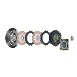 PTT 7.25 Twin-Disc Clutch Kit for Evo 7/8/9