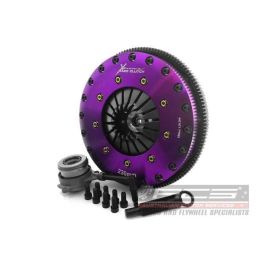 Xtreme Performance 230mm Organic Twin Plate Clutch Kit Incl Flywheel & CSC for Group VAG 2013+ 2.0 GTi / TSi (KVW23698-2G)