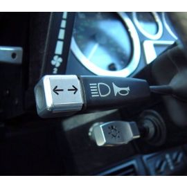Land Rover Defender - Croytec Billet Aluminium Indicator / Wiper / Headlight Switch End Caps [silver]