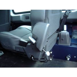 Land Rover Defender - Croytec Billet Aluminium Seat Release Handles [silver]