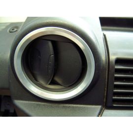 Land Rover Defender (PUMA models) - Croytec Billet Aluminium Vent Bezels [silver]