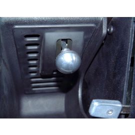 Land Rover Defender (TD5 models) - Croytec Billet Aluminium Fresh Air Vent Knobs [silver]