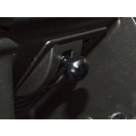 Land Rover Defender (TD5 models) - Croytec Billet Aluminium Fresh Air Vent Knobs [black]