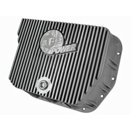 aFe Power Transmission Pan with Machined Fins