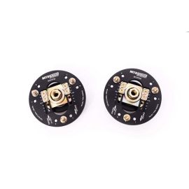 MTS Technik Front Adjustable Camber/Caster Plates for BMW E31, E39, E46, E60, E61, E63, E64, E85, E86 (MTSCP26SET)