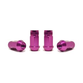 NRG Aluminum Lug Nuts M12x1.25 Purple Set of 4 (LN-110PP) *Limited Quantity*