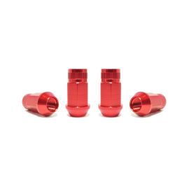 NRG Aluminum Lug Nuts M12x1.25 Red Set of 4 (LN-110RD) *Limited Quantity*