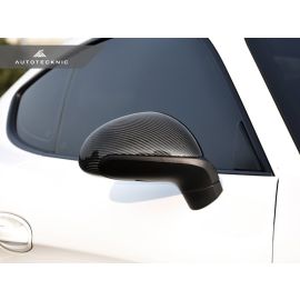 AutoTecknic Replacement Carbon Fiber Mirror Covers - Porsche 991 Carrera | 981 Cayman / Boxster