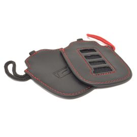 Lexus F Sport Black & Red Leather Key Gloves (PT420-00162-F2)