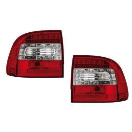 Porsche Cayenne 955 - Rear LED Tail Lights (red/clear) [style 2]