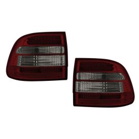 Porsche Cayenne 955 - Rear LED Tail Lights (red/smoke) [style 1]
