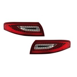 Porsche Carrera 996 - Rear LED 997.2 Style Tail Lights (red/clear)