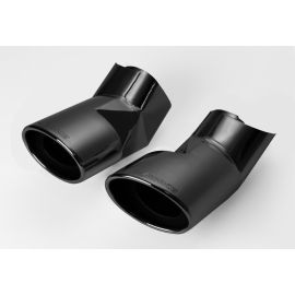 Range Rover L322 02+ - HAWKE Stainless Exhaust Tail Pipe Tips (black)