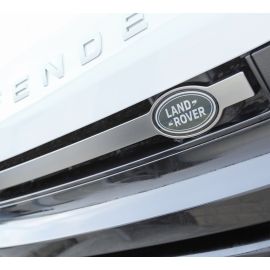 Land Rover Defender (2020+) - Defender X Starlight Satin Chrome Front Grille Bar [genuine]