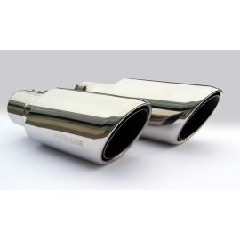 Range Rover Sport (2010+) - HAWKE Twin Stainless Steel Exhaust Tailpipes (chrome)
