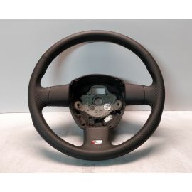 AUDI A4 8E Steering Wheel S LINE 4F0419091 A6 S6 A8 Q7 New Leather