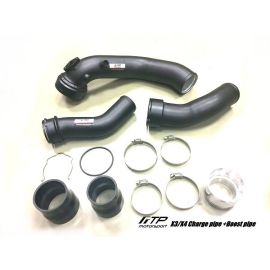 FTP Motorsport Charge + Boost Pipe Kit for BMW X3 F25 M40i / X4 F26 M40i N55 (SG71383)