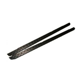 Land Rover Defender 110 SW - Mammouth Side Sill Chequer Plate Kit (black)
