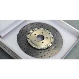 ST Carbon-Ceramic Brake Discs (set) Front for Porsche 981 Cayman GT4 (red calipers)