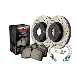 Sport Axle Pack Drilled Rotor, Front