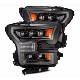 AlphaRex 03-06 Chevy Silverado 1500/2500HD/3500HD/Avalanche Black NOVA LED Proj Headlights