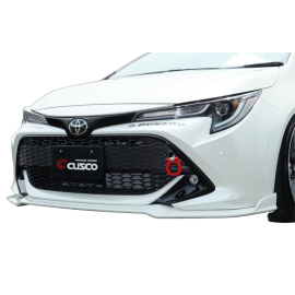 Cusco 19+ Toyota Corolla Hatchback Front Lip Spoiler (Primer/Unpainted)