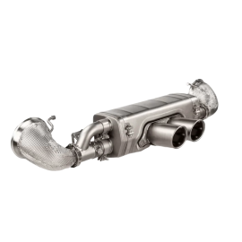 Akrapovic 21-22 Porsche 911 GT3/ GT3 RS (992) Slip-On Race Line Adapter Set (Titanium)