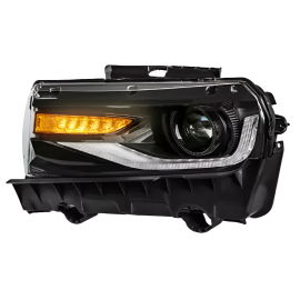 2014-2015 Chevy Camaro 6th Gen Style Headlights Projector LED DRL'S
