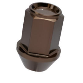 Project Kics 12X1.25 Bronze Leggdura Racing Lug Nuts (Laser Logo) - 20 PCS