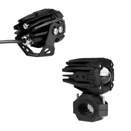 XK Glow 2in Dual Mode LED Driving Light Kit for Motorcycles, UTVs & ATVs