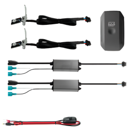 XK Glow 2xRGB Demon Eye Million Color XKGLOW Smartphone App Controlled Kit