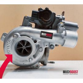 MuchBoost 1KD-FTV D4D Hybrid Turbo Upgrade Toyota HI-LUX 3.0 D4D 171HP 2005, Landcruiser 3.0 D4D 171HP 2005, HiAce 3.0 D4D 171HP 2005-2019 D4D 3.0L 1KD-FTV (T158)