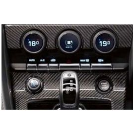 Jaguar F-Type 2013+ - Carbon Fibre Centre Console Trim
